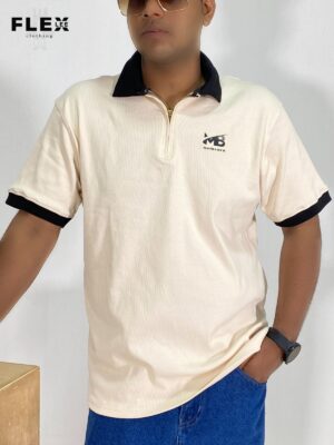 Polo Shirt - Cream Color